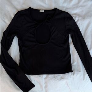 Wilfred Black Long Sleeve Top